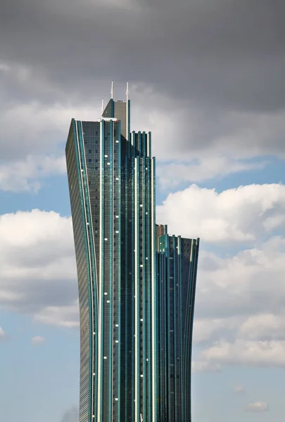 Emerald Towers Office Complex Nur Sultan Former Astana Kazakhstan — Stock Photo, Image