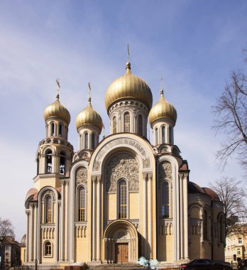 Constantine Kilisesi ve Michael Vilnius 'ta. Litvanya