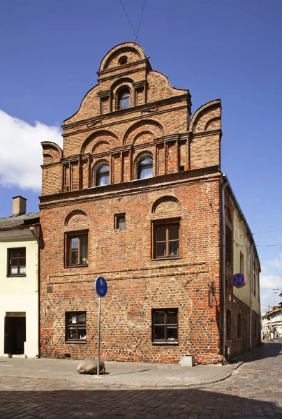 Antiguo Edificio Kaunas Lituania —  Fotos de Stock