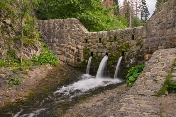 Bystra Rivier Kuznice Bij Zakopane Polen — Stockfoto