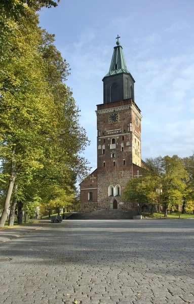 Turku cathedral. Finland — Stockfoto