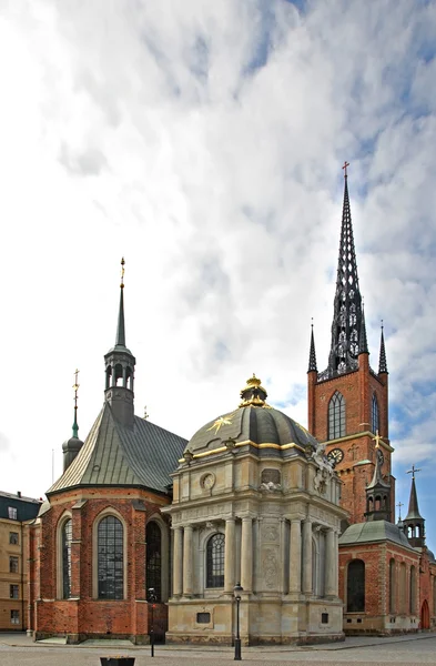 Riddarholm Church in Stockholm. Sweden — Stock fotografie