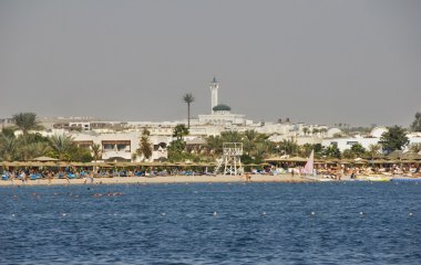 Sharm el-Sheikh plajı. Mısır