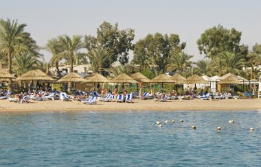 Sharm el-Sheikh plajı. Mısır