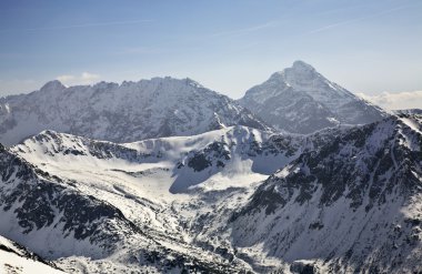 Zakopane yakınlarındaki Tatra Dağları. Polonya