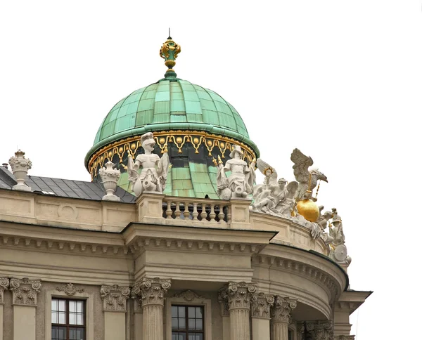 St. Michael křídlo paláce Hofburg ve Vídni. Rakousko — Stock fotografie
