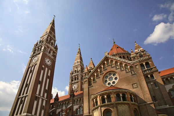 Église votive à Szeged. Hongrie — Photo