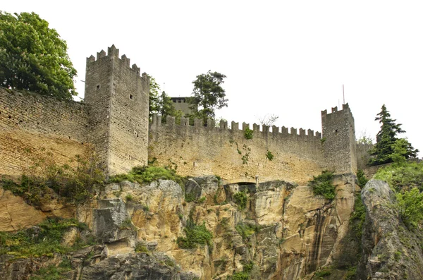 圣马力诺的要塞 — 图库照片