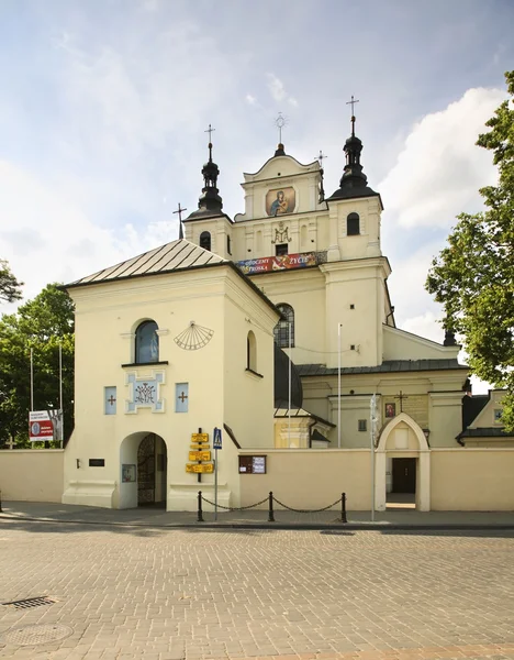 Church of St. John the Baptist in Janow Lubelski. Poland — Stockfoto