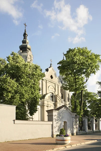 Födelsekyrkan Jungfru Maria i Biala Podlaska. Polen — Stockfoto