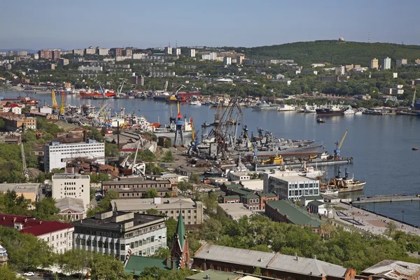 Bahía Golden Horn en Vladivostok. Rusia —  Fotos de Stock