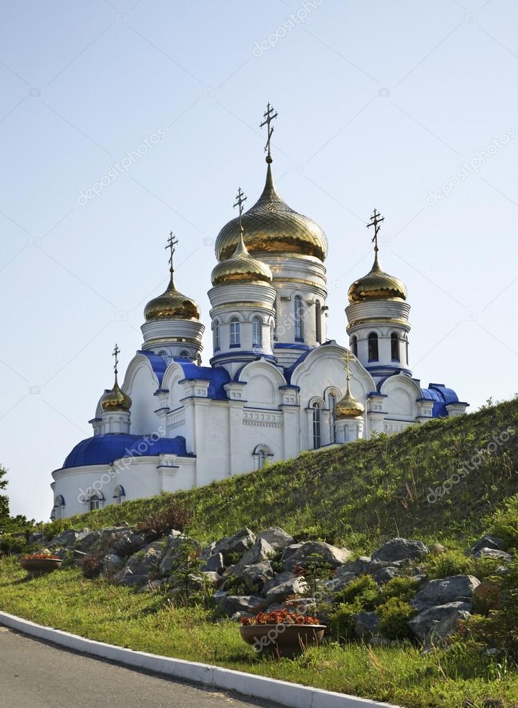 Church of the Kazan icon of the Mother of God in Nakhodka. Primorsky Krai. Russia