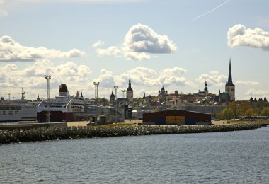 Tallinn liman. Estonya