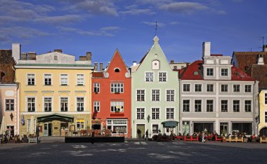 Town hall square in Tallinn. Estonia clipart