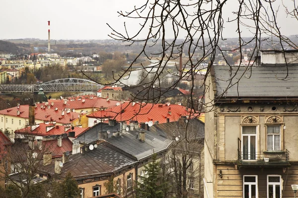 Vista panorámica de Przemysl. Polonia — Foto de Stock