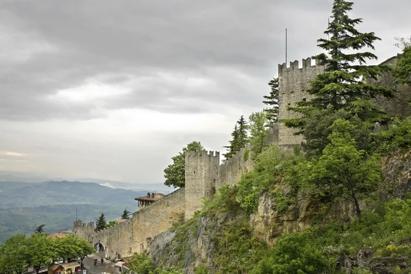 Fästning i San Marino — Stockfoto