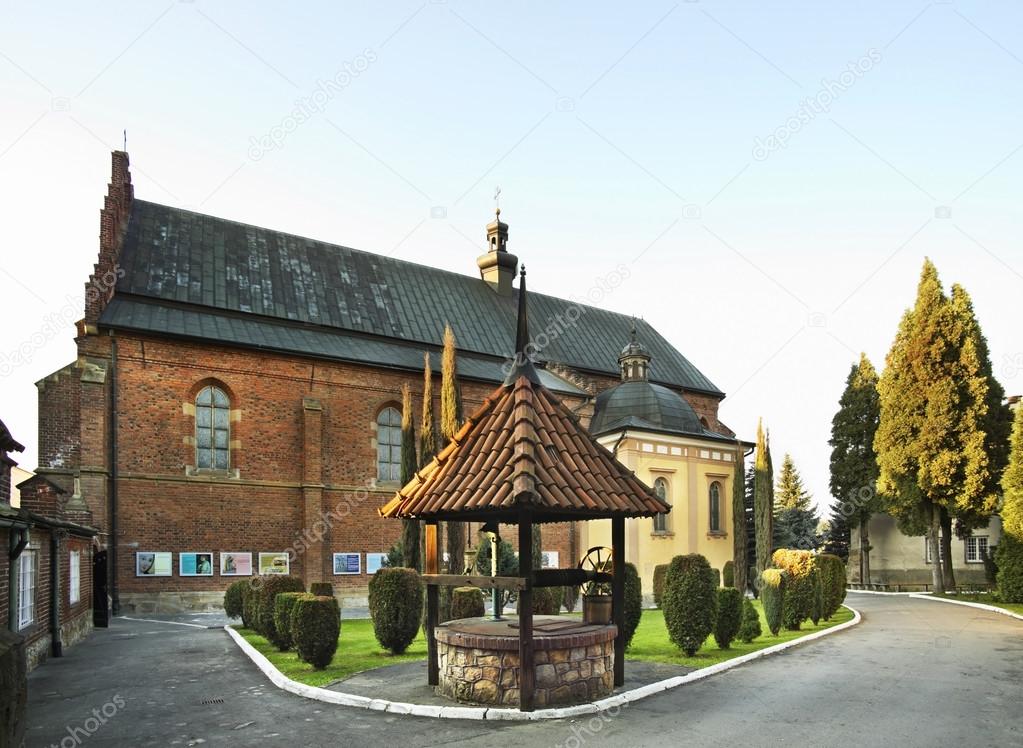 Franciscan church of the Virgin Mary in Krosno. Poland