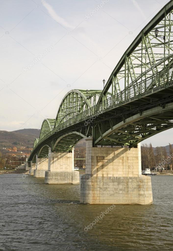 Maria Valeria Bridge in Sturovo. Slovakia