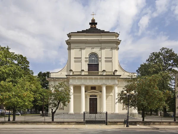 St. Stanislas kerk in Siedlecki. Polen — Stockfoto