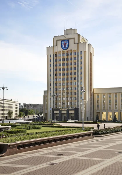 Place de l'Indépendance à Minsk. Bélarus — Photo