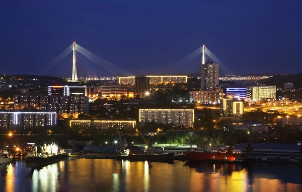 Bahía Golden Horn en Vladivostok. Rusia — Foto de Stock