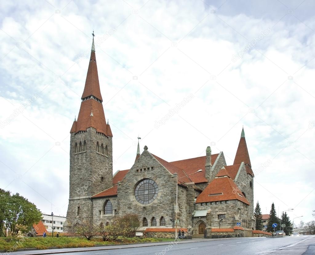 Tampere Cathedral in Tampere. Finland