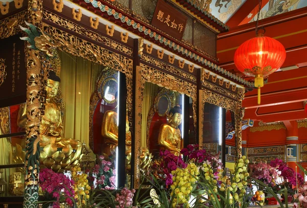 Skulptur im Kloster Po Lin. Lantau. Hong Kong. China — Stockfoto