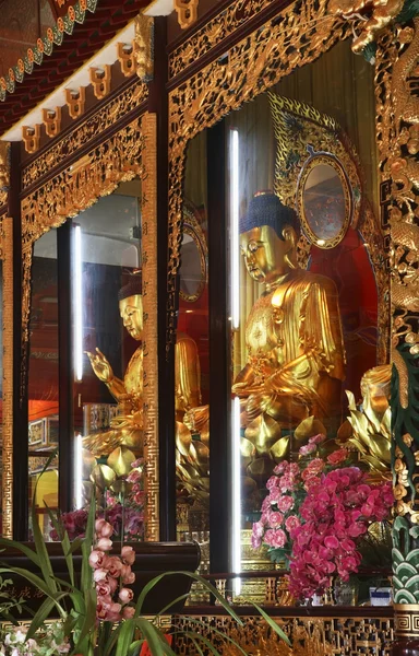 Skulptur im Kloster Po Lin. Lantau. Hong Kong. China — Stockfoto