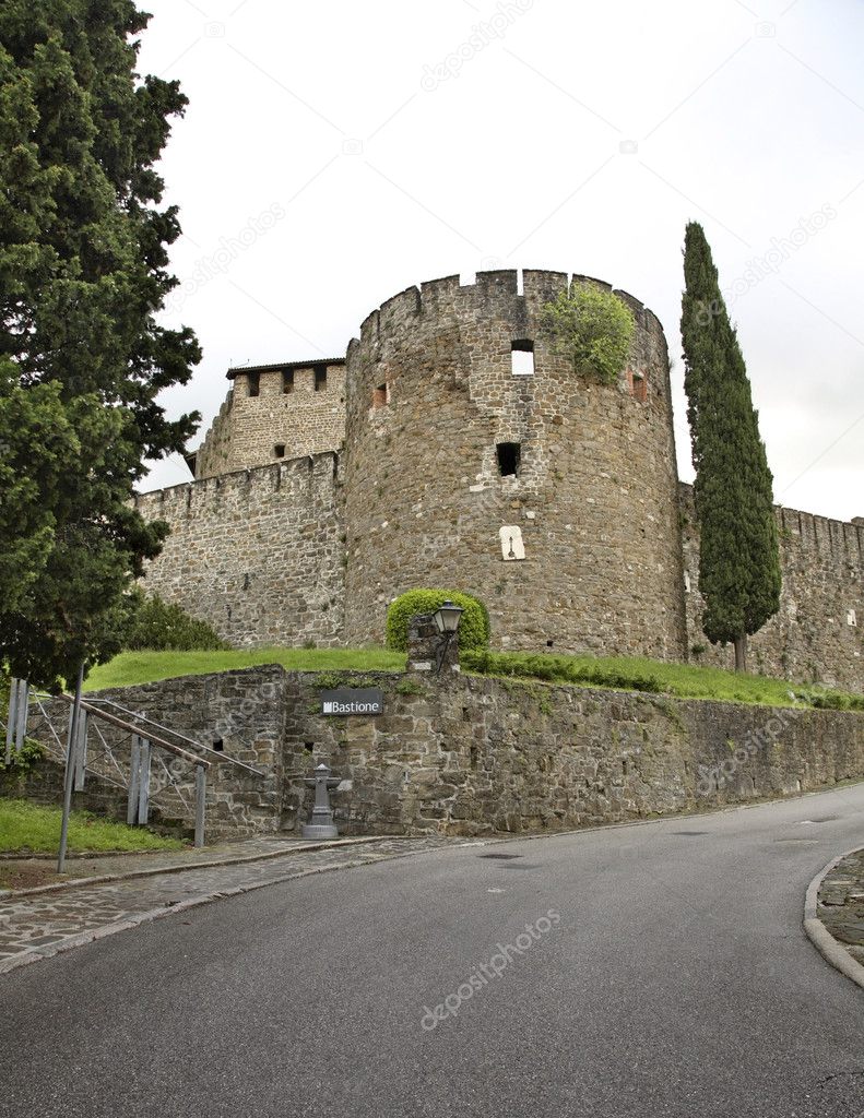 Gorizia Castle in Gorizia. Italy