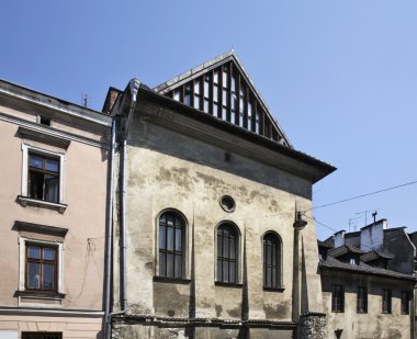Kazimierz 'deki Joseph Caddesi. Krakow. Polonya