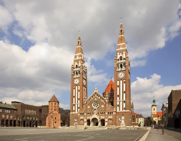 Igreja votiva em Szeged. Hungria — Fotografia de Stock