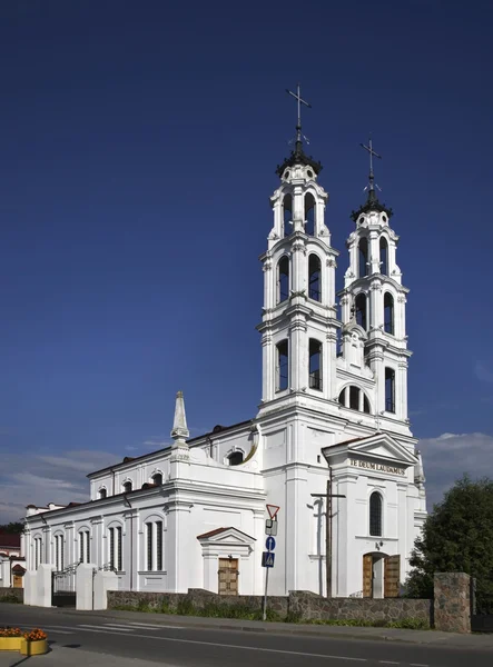 Kostel archanděla Michaela v Ashmyanech. Bělorusko — Stock fotografie