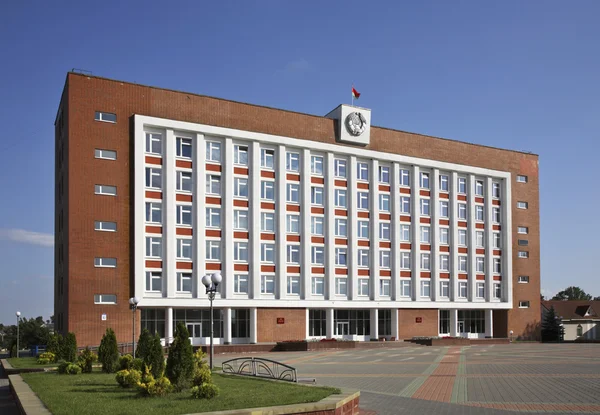 Townhouse in Ashmyany. Belarus — Stock Photo, Image