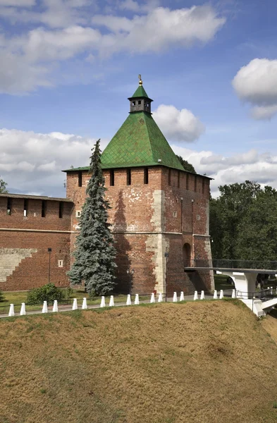 Nikolskaja-Turm in Nischni Nowgorod. Russland — Stockfoto