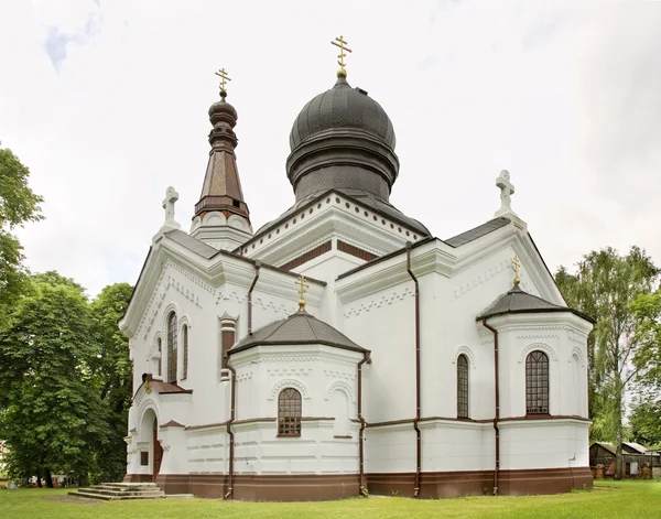 Kirche der Geburt der seligen Jungfrau in wlodawa. Polen — Stockfoto