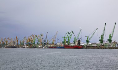 Klaipeda limanda. Litvanya