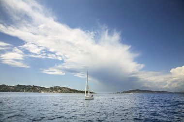 La Maddalena adalar. Sardunya. İtalya