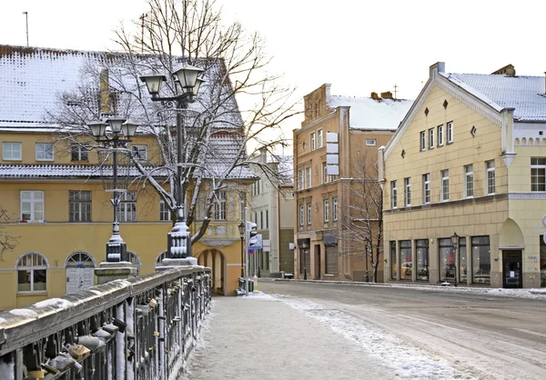 El casco antiguo de Klaipeda. Lituania — Foto de Stock