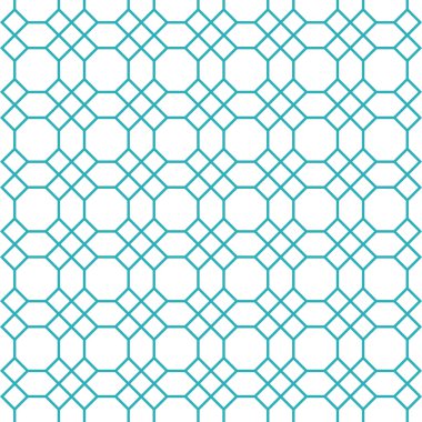 Sekizgen tasarlamak vektör