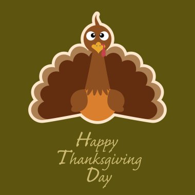 Mutlu Şükran Günü kartları.