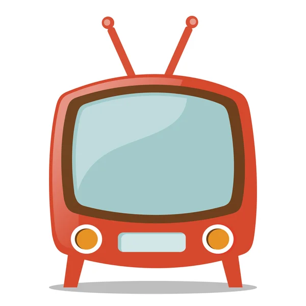 Televisión retro — Vector de stock