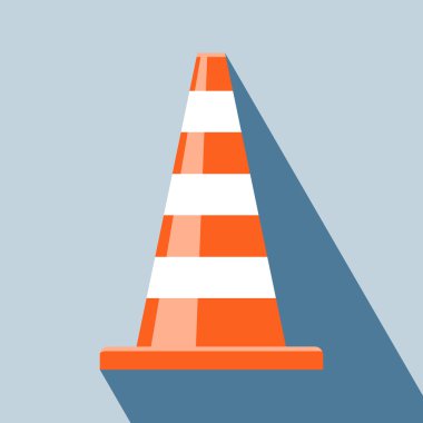 Trafik koni simgesi