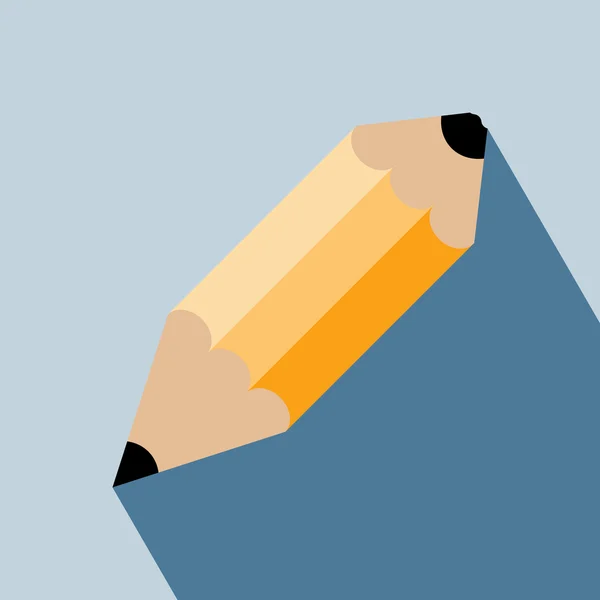 Icône tête de crayon — Image vectorielle