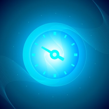 Zaman ve teknik daire arka plan