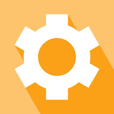 Dişli veya dişli simgesini