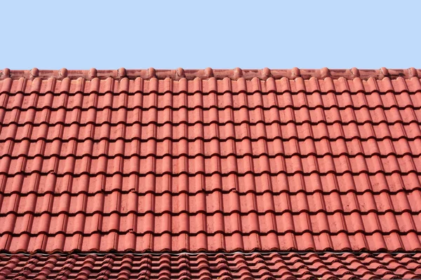 Red tile roof — Stock Photo, Image