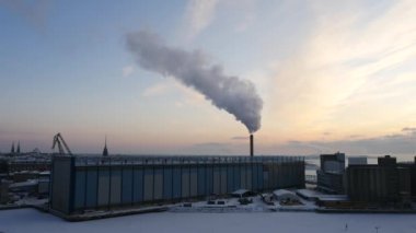 Helsinki gücüyle kış sabah borular