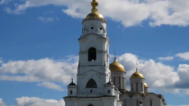 Catedral em Suzdal, Rússia — Vídeo de Stock