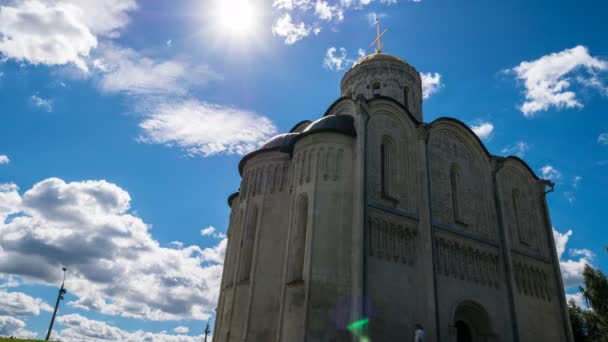 Kathedrale der Himmelfahrt, 12. Jahrhundert — Stockvideo