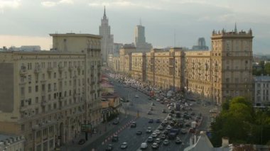 sabah acele saat otomobil tıkanıklığı